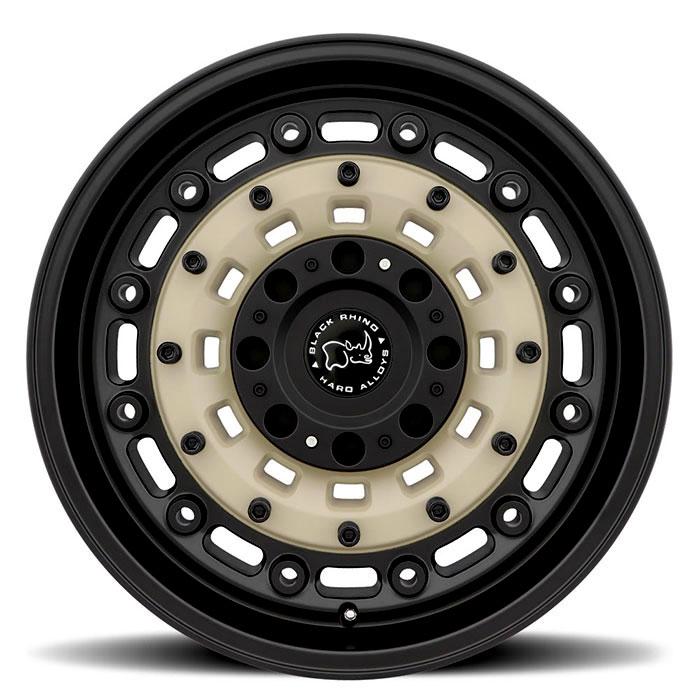 USオフ系 サンドオブブラック 新品4本 BLACK RHINO ARSENAL 8.0J 17in IS30 114.3/127 5穴マルチ デリカ RAV4 ラングラーの画像