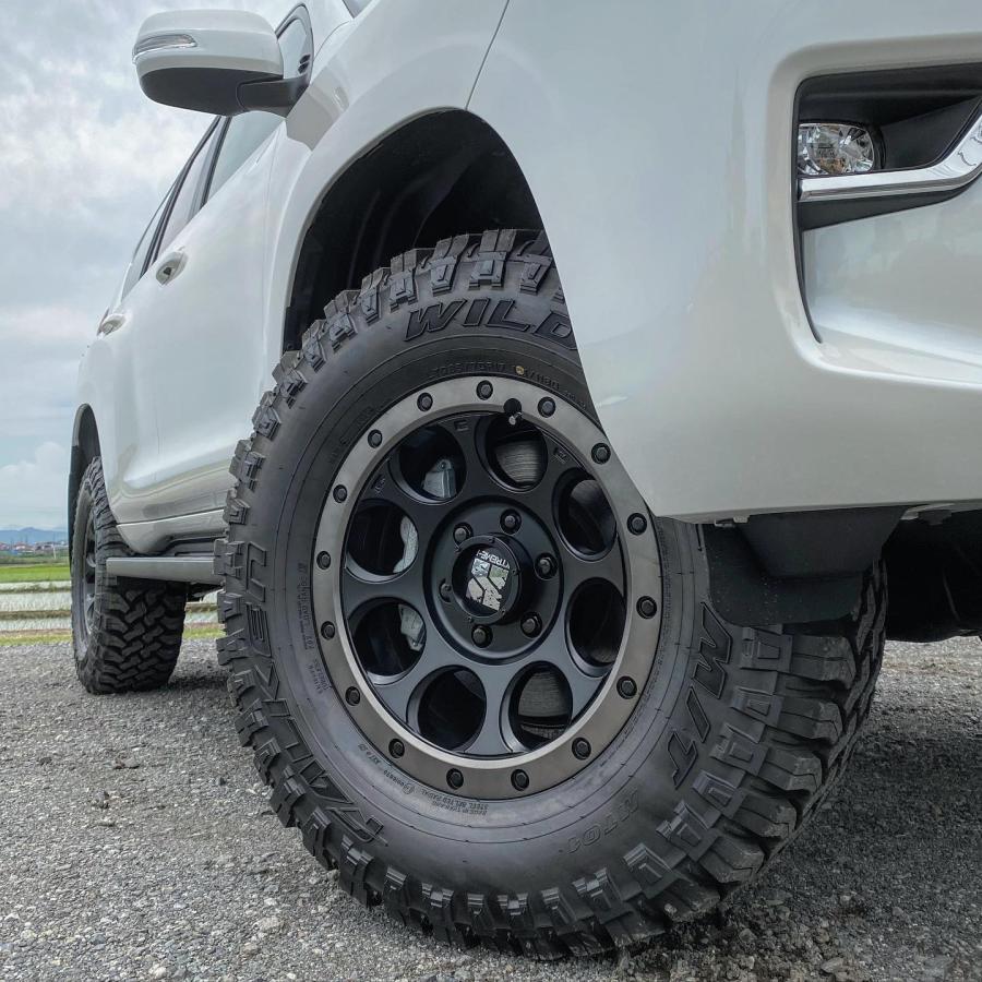 流行り 人気 オフ系  MLJ XTREME-J XJ03 8.0J 18in IS20 PCD139.7 新品4本 トライトン GSR プラド 125系 ハイラックス FJ にの画像