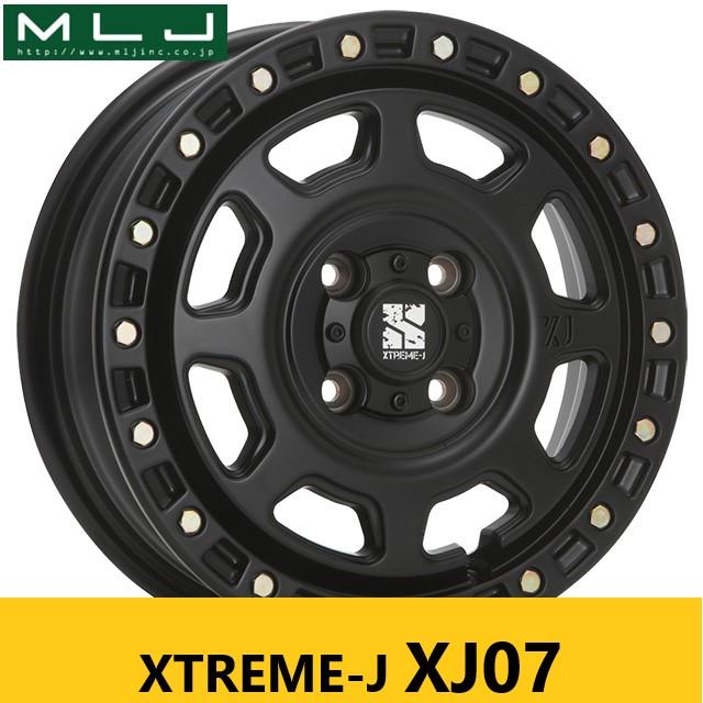 MLJ 人気 オフ系 サテンブラック MLJ XJ07 4.5J 15in IS43 PCD100 