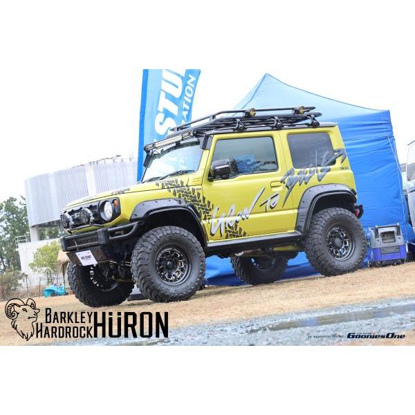 HOT STUFF - オフ系 グロス黒いこと マシニング バークレイ捉え所の無い鍵を掛ける ヒューロン湖 5.5J 16インチ IS20 新品4本 スズキ ジムニー JB23 JB64