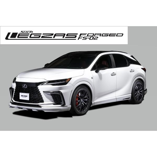 鍛造 純正ボルト対応 GB シュティッヒ レグザス FORGED FS-02 7.5J 18in IS35 新品4本 トヨタ クラウン スポーツ エステートの画像