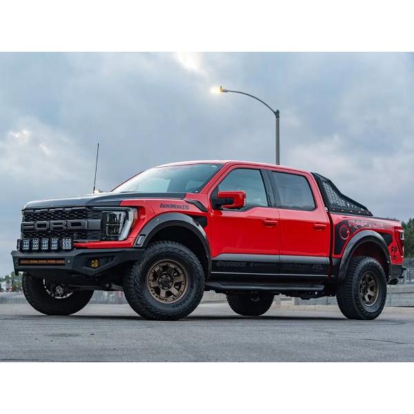 オフ系 USサイズ GBK MID OFFROAD MID M6 8.5J 17in IS±0 PCD139.7 プラド ハイラックス FJクルーザー オーバーフェンダー車の画像