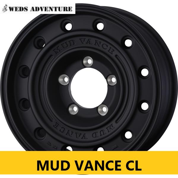 2026 NEW MODEL マットブラック WEDS ADVENTURE マッドヴァンス CL 8.0J 16in IS±0 PCD150 新品4本 再販 70 ランクル_1