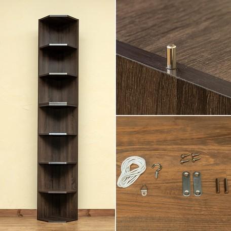 ラック 安い マルチラック縦横自在 コーナーラック３段 本棚 トイレラックにも 236 45 3 リバティートップ 通販 Yahoo ショッピング