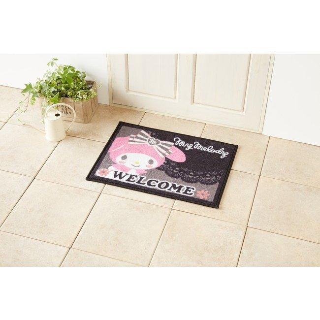 【値下げ中】ミニーちゃん風マット❤️オーダー受付中 sanrio（サンリオ） ドアマット39×55 ミッキー＆ミニー.キティ