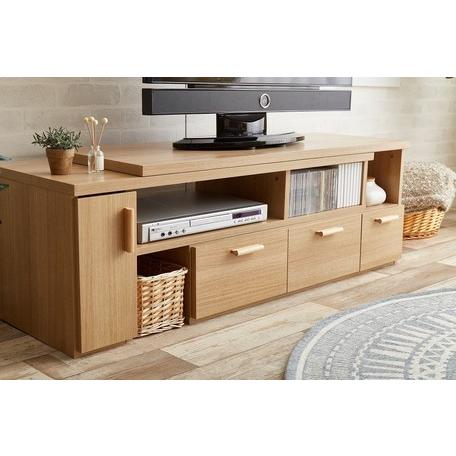 伸縮型テレビボード テレビ台 コンパクトAVローボードラック/収納棚