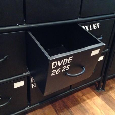 ienowa（イエノワ） スチールチェスト縦型2杯引出 イエノワチェスト