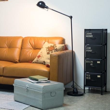 ienowa（イエノワ） スチールチェスト縦型4杯引出 イエノワチェスト