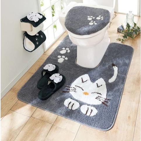 処分特価ジャンボ耳長トイレマット 胴長 おしゃれ安い薔薇柄 猫柄 セール品 565 9924 リバティートップ 通販 Yahoo ショッピング