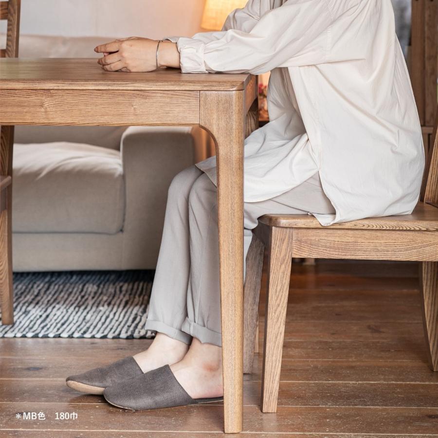 大型ダイニングテーブル135幅 ヴィンテージ風食卓テーブル4人用