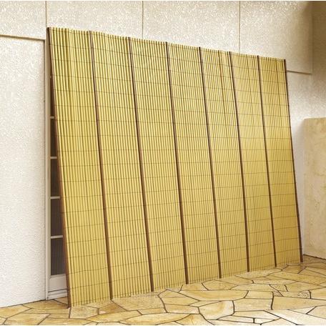 竹垣風たてす ついたて 和風天然衝立 和室軒下 店舗用品