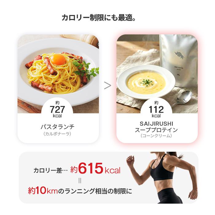 SAIJIRUSHI スーププロテイン 600g スープ ダイエット 低カロリー 低