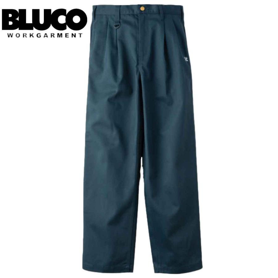 BLUCO（ブルコ） 2TAC WORK PANTS 2タック ワークパンツ 0064 NAVY