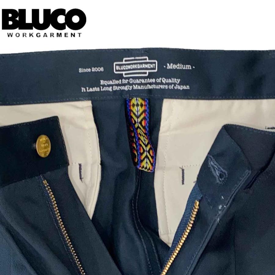 BLUCO（ブルコ） 2TAC WORK PANTS 2タック ワークパンツ 0064 NAVY