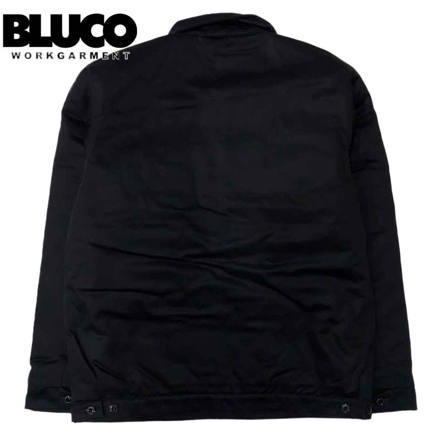 BLUCO ブルコ WORK JACKET ワークジャケット 0312 BLACK ブラック 