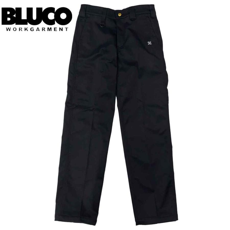 BLUCO ブルコ WARM WORK PANTS ウォームワークパンツ 1034 BLACK ブラック 1034blkリブラセレクト