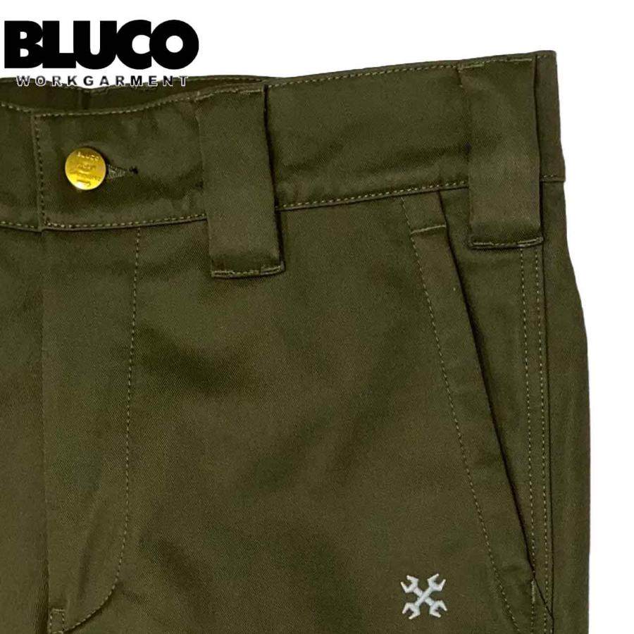 BLUCO ブルコ WARM WORK PANTS ウォームワークパンツ 1034 OLIVE オリーブ_2