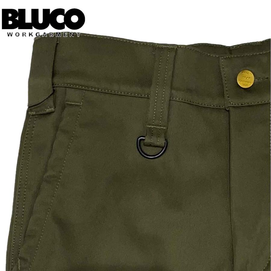 BLUCO ブルコ WARM WORK PANTS ウォームワークパンツ 1034 OLIVE オリーブ_3