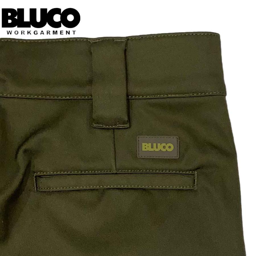 BLUCO ブルコ WARM WORK PANTS ウォームワークパンツ 1034 OLIVE オリーブ_6