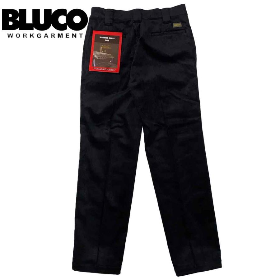 BLUCO ブルコ WARM WORK PANTS Corduroy ウォーム ワークパンツ コーデュロイ 1035 BLACK