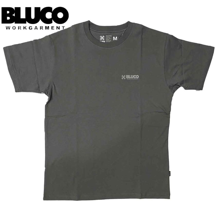 BLUCO ブルコ PRINT TEE -CROSS WRENCH- プリントＴシャツ 143-22-003｜libra-ssy｜02