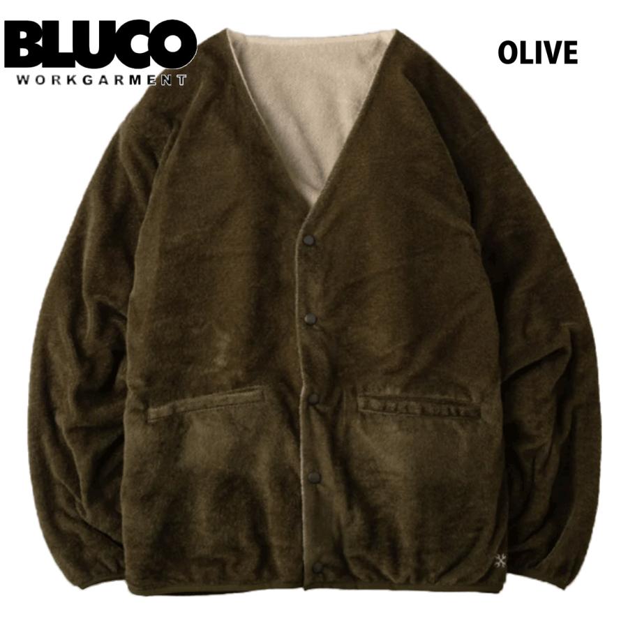 BLUCO ブルコ OCTA REVERSIBLE CARDIGAN リバーシブル カーディガン 