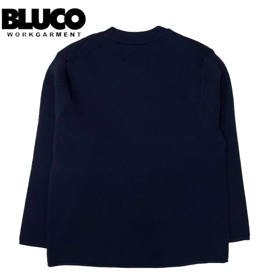 BLUCO / CREW NECK RIB KNIT SWEATER ブルコ BLUCO（ブルコ） CREW NECK RIB KNIT SWEATER ニット セーター 155-15