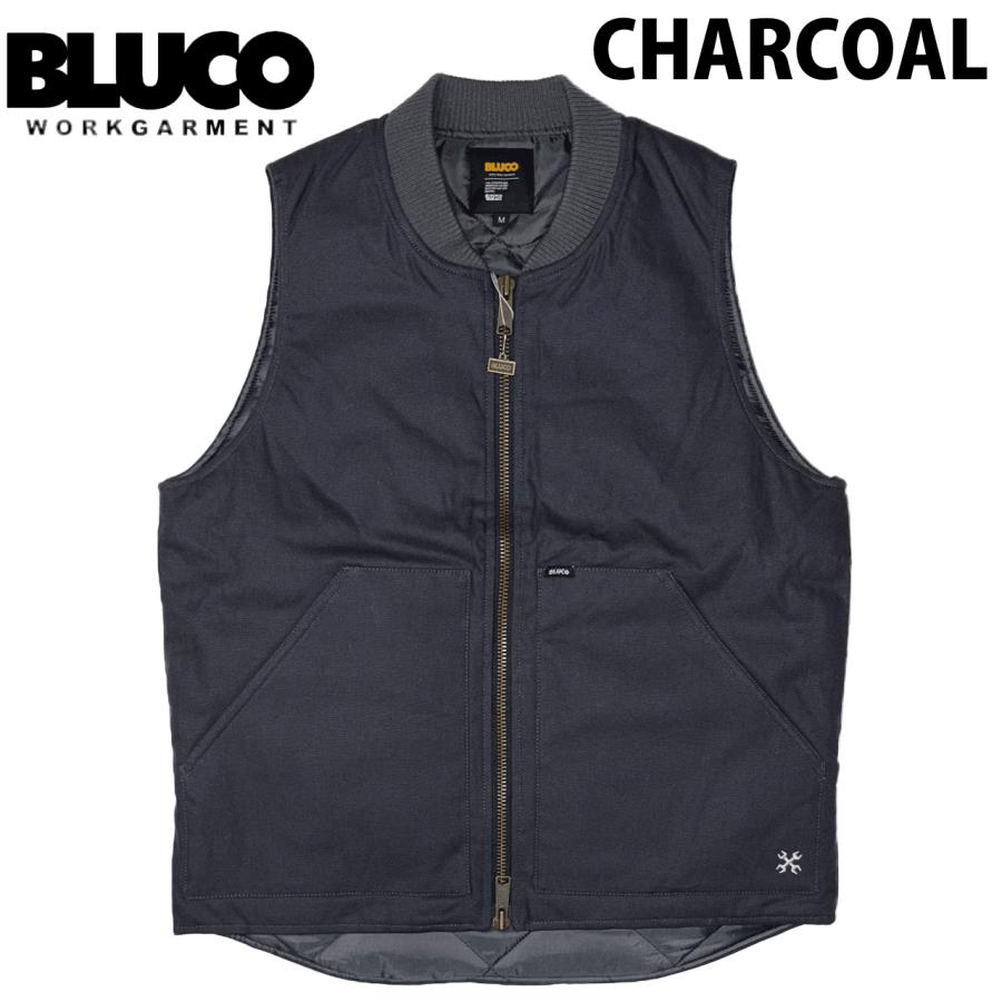 BLUCO（ブルコ） RIB COLLAR DUCK VEST ベスト 155-35-013 : リブラ