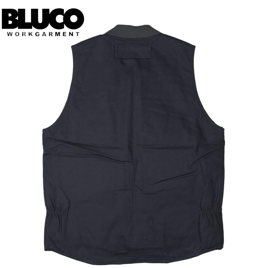 BLUCO（ブルコ） RIB COLLAR DUCK VEST ベスト 155-35-013 : リブラ