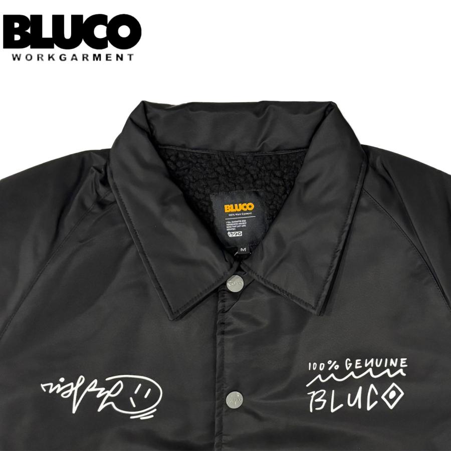 BLUCO（ブルコ） BOA COACH JACKET -Artwork by DISKAH- ボア コーチ