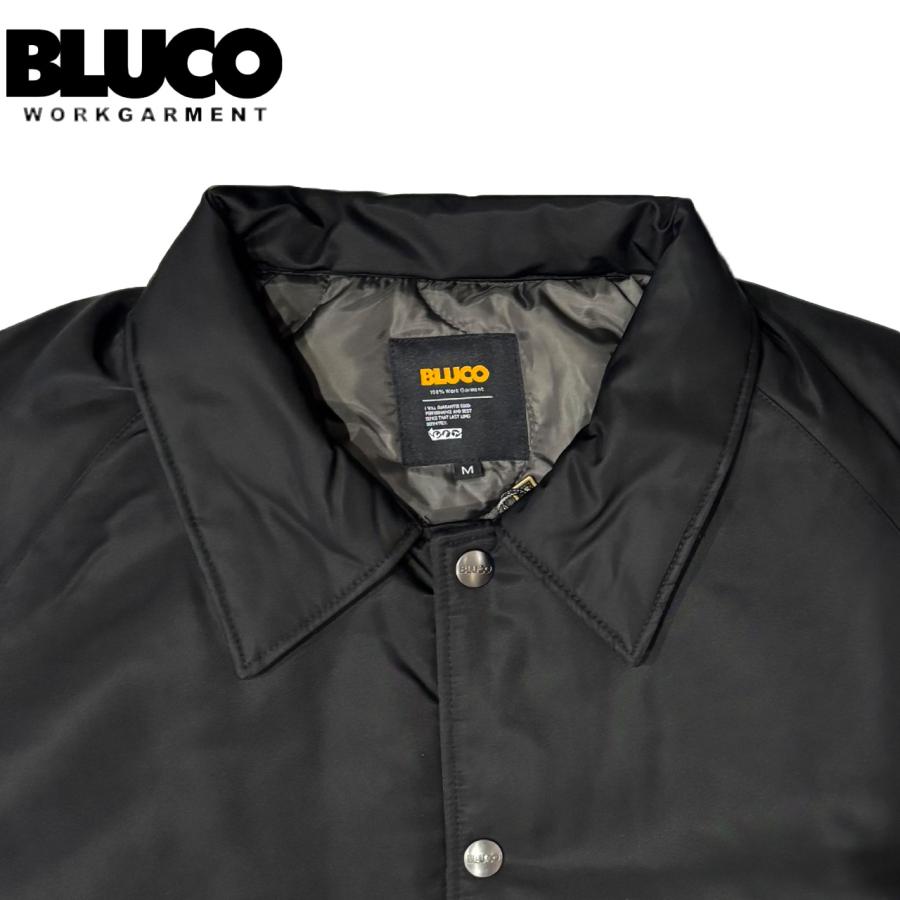 WINTER COACH JACKET(BLK)サイズL/ブルコ BLUCO アウター