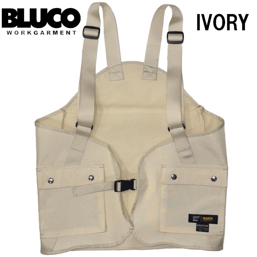 ブルコ/ブリックナイロン ユーティリティーベスト(IVORY)サイズF BLUCO ベスト