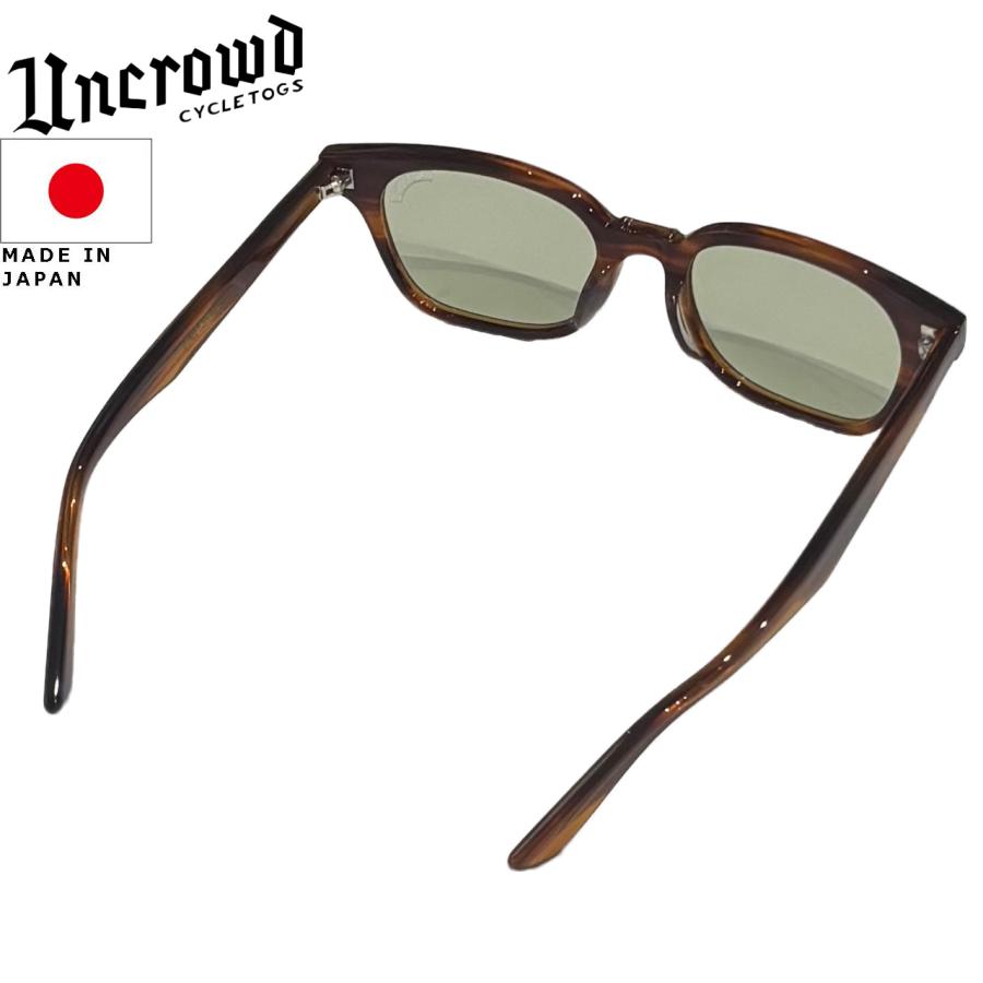 ダークグリーンレンズ UNCROWD アンクラウド SHADE サングラス Model