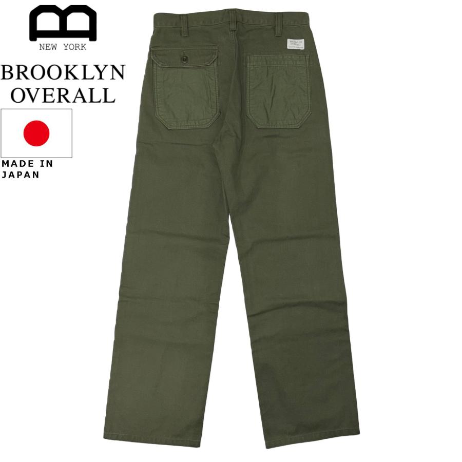 BROOKLYN OVERALL ブルックリンオーバーオール ミリタリークロスベイカーパンツ 31085104_2