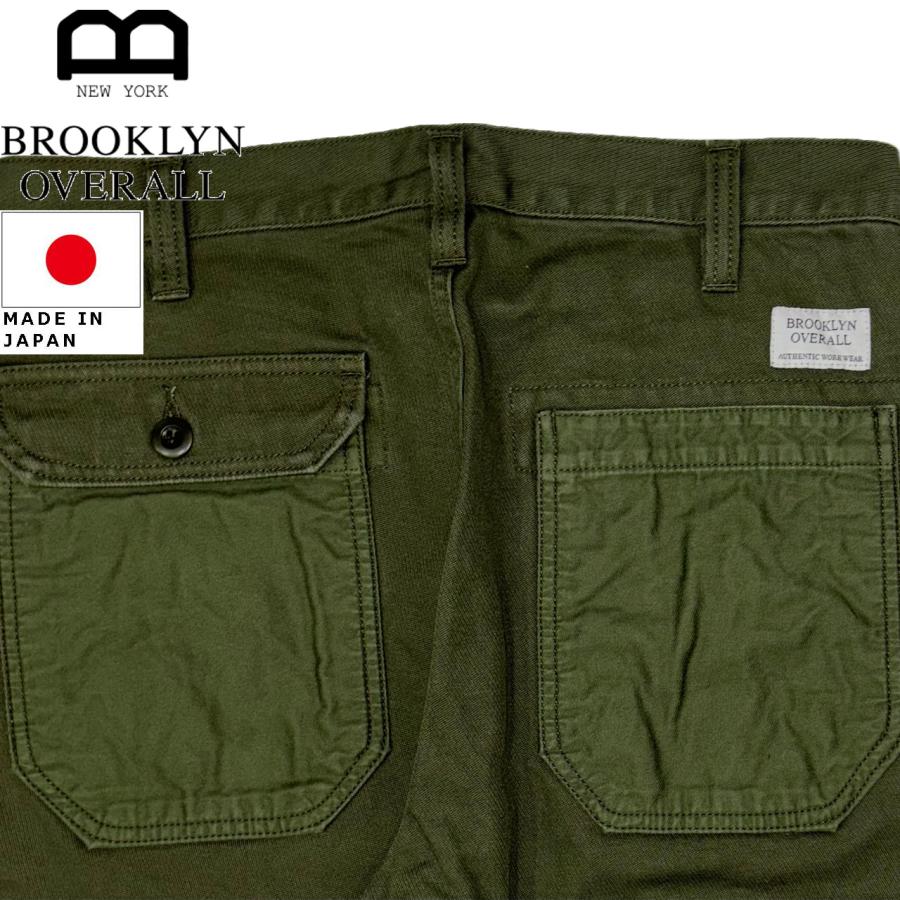 BROOKLYN OVERALL ブルックリンオーバーオール ミリタリークロスベイカーパンツ 31085104_3