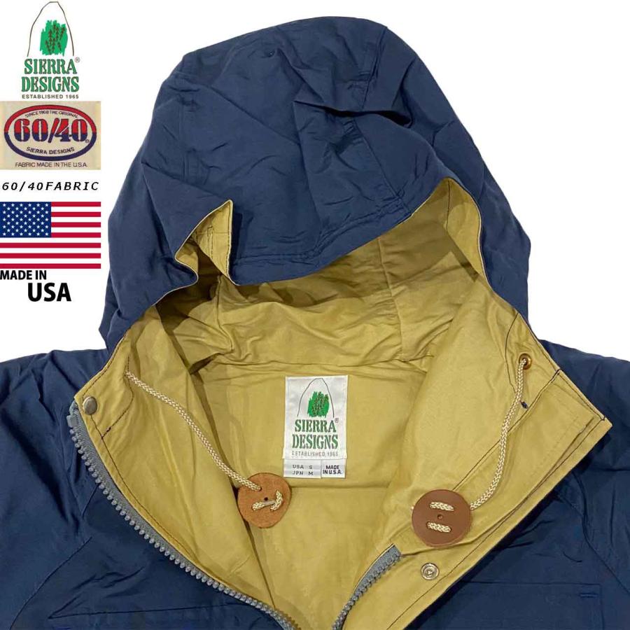 SIERRA DESIGNS シェラデザインズ ORIGINAL MOUNTAIN PARKA オリジナル マウンテンパーカー Midnight/V.Tan ミッドナイト/Vタン 7910 60/40 64クロスの画像