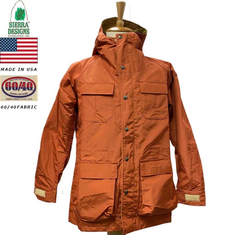 シェラデザインズ SIERRA DESIGNS MOUNTAIN PARKA マウンテン・パーカー made in USA 7910 RustVtanの画像