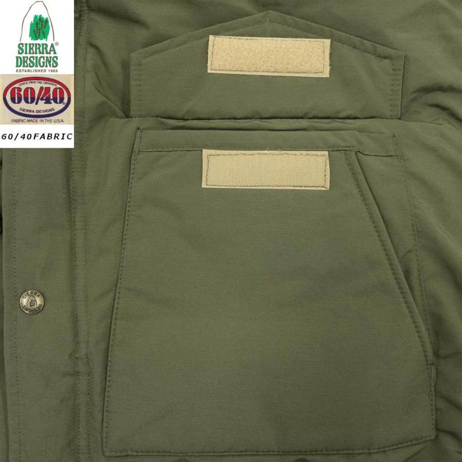 SIERRA DESIGN シェラデザインズ INYO JACKET インヨー・ジャケット 8804 Oliveの画像