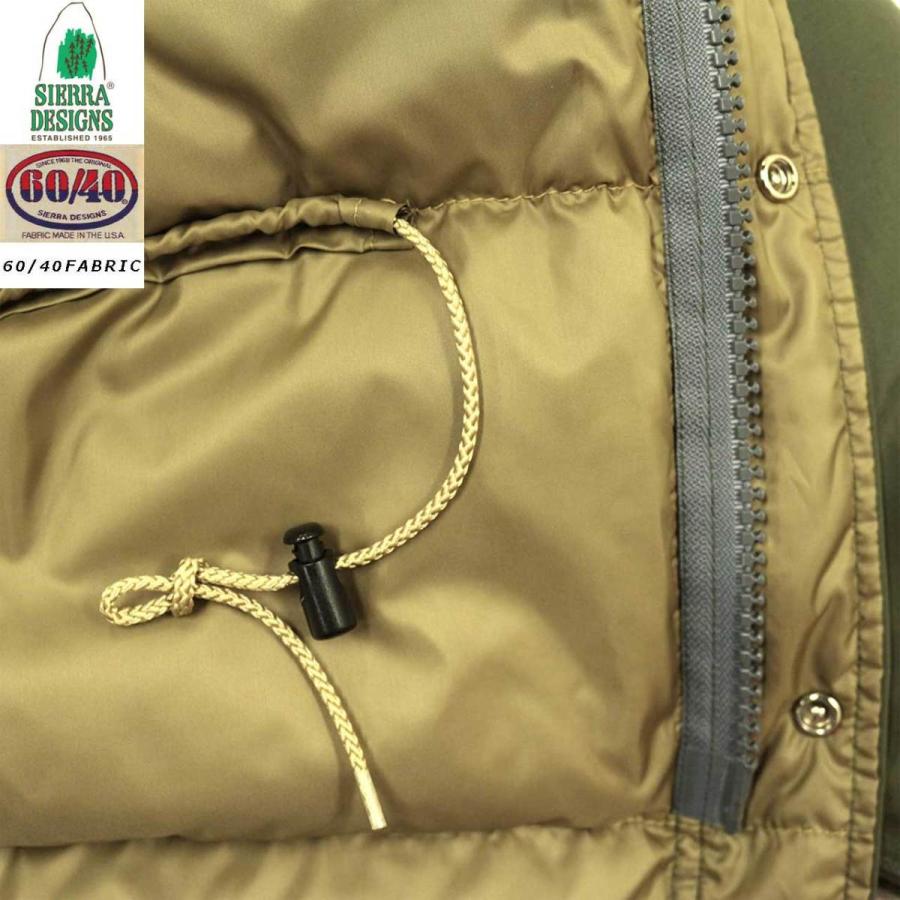 SIERRA DESIGN シェラデザインズ INYO JACKET インヨー・ジャケット 8804 Oliveの画像
