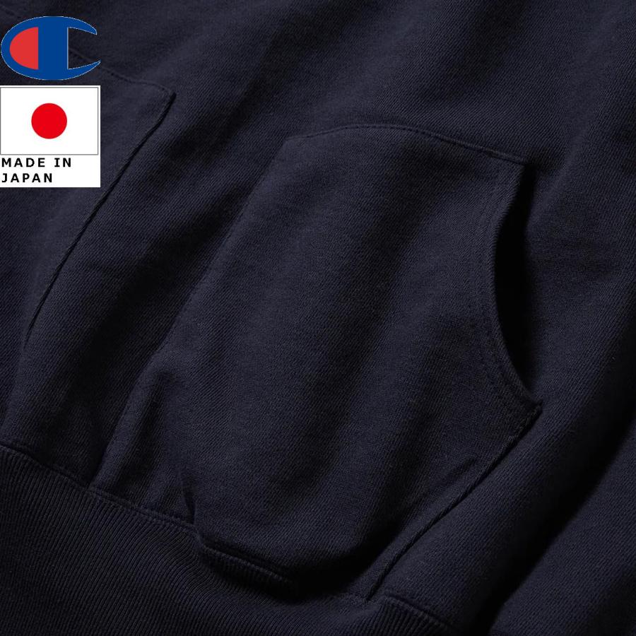 Champion チャンピオン TRUE TO ARCHIVES ダブルシックネスプルオーバーアフターフーデッドスウェットシャツ C3-C108の画像