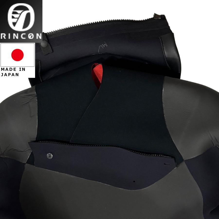 RINCON リンコン CZ 冬用ウェットスーツ チェストジップ 5×3