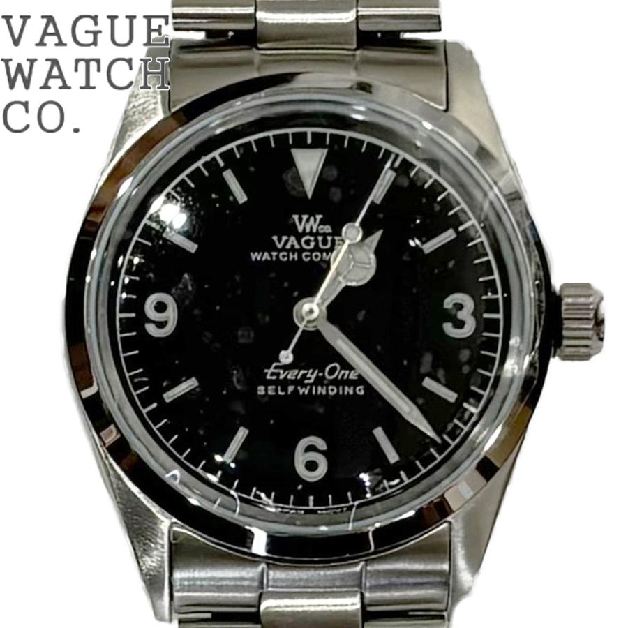 VAGUE WATCH Co. ヴァーグウォッチ Every-One エヴリィワン BLACK e1l001の画像