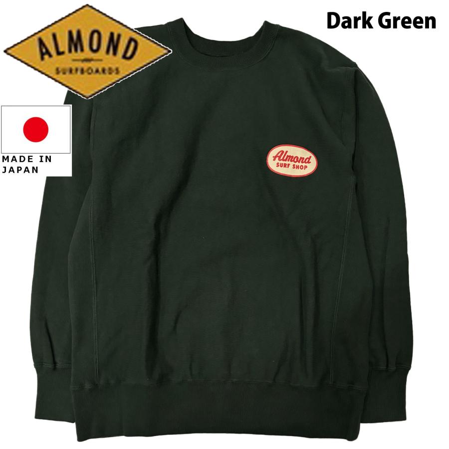 ALMOND SURFBORDS アーモンドサーフボード ALMOND OVAL スウェット GF2355_3