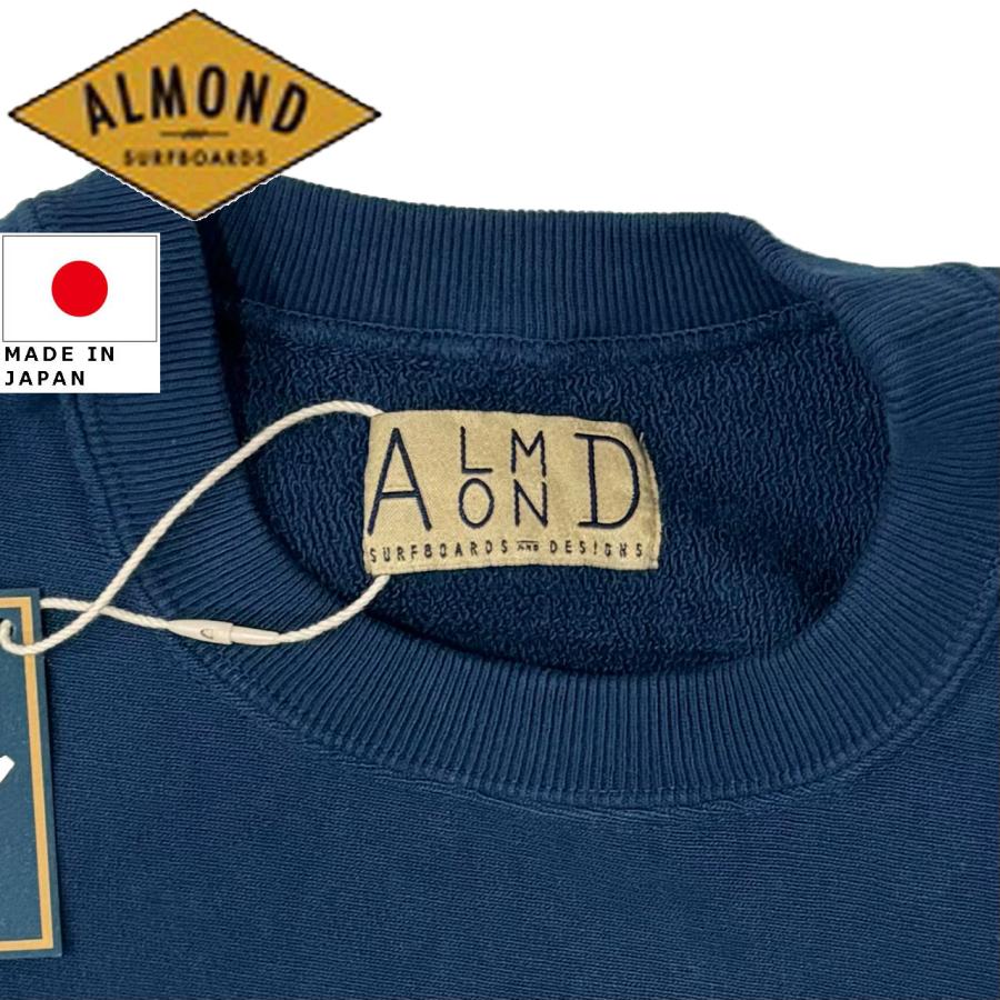 ALMOND SURFBORDS アーモンドサーフボード ALMOND OVAL スウェット GF2355_6