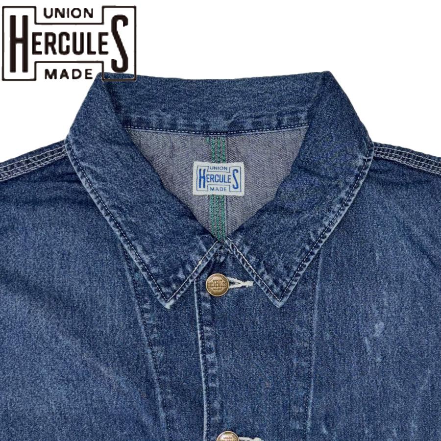 UNION HERCULES MADE ユニオン ヘラクレス メイド CHORE JACKET チョアジャケット インディゴブルー HE251L01-115の画像
