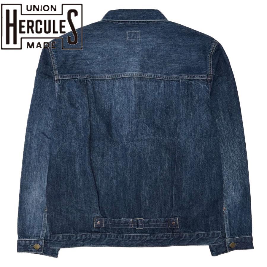 UNION HERCULES MADE ユニオン ヘラクレス メイド DENIM JKT デニムジャケット インディゴブルー HE251L02-115の画像