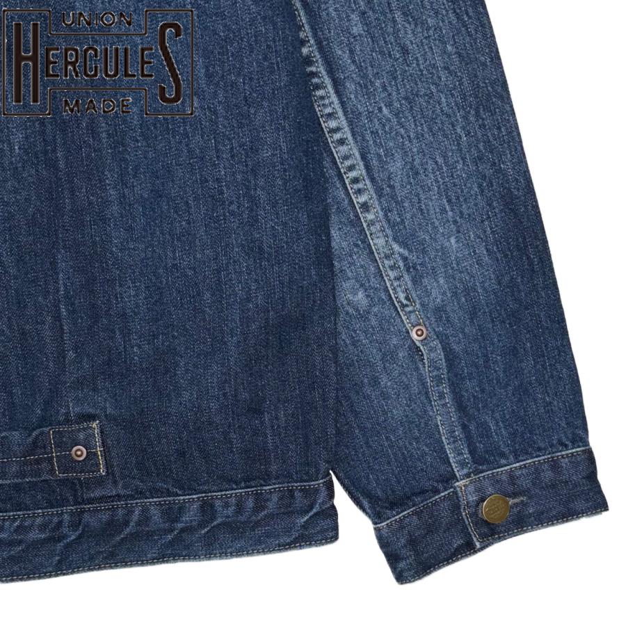 UNION HERCULES MADE ユニオン ヘラクレス メイド DENIM JKT デニムジャケット インディゴブルー HE251L02-115の画像