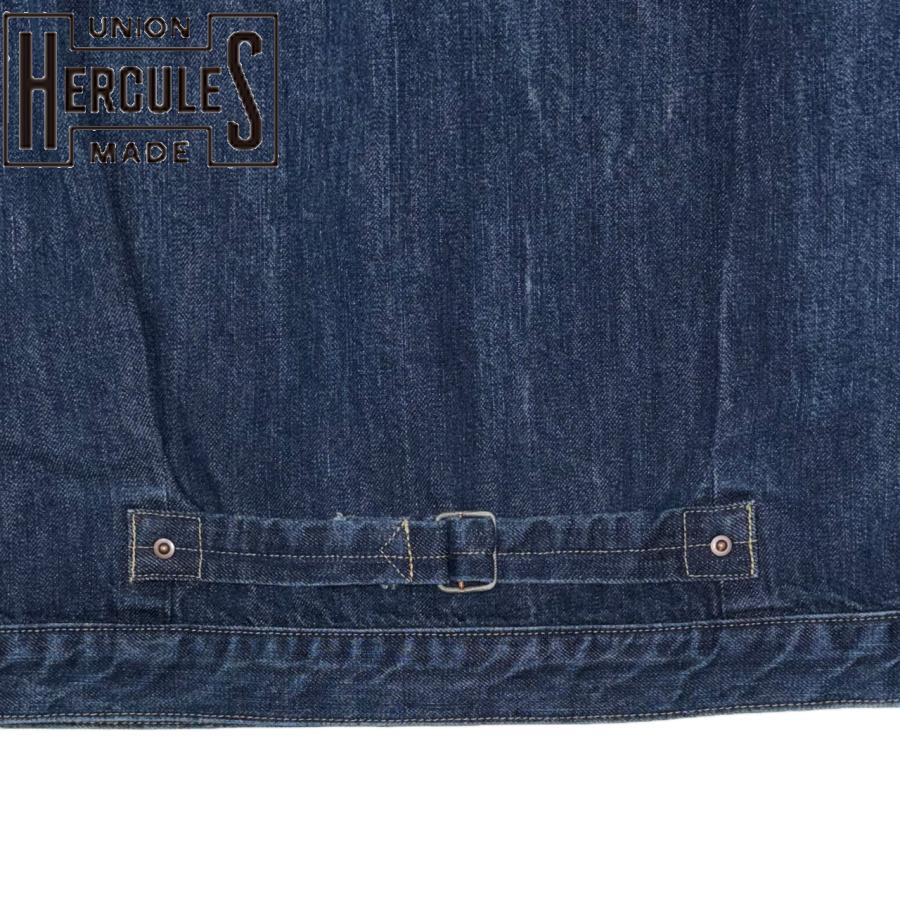 UNION HERCULES MADE ユニオン ヘラクレス メイド DENIM JKT デニムジャケット インディゴブルー HE251L02-115の画像