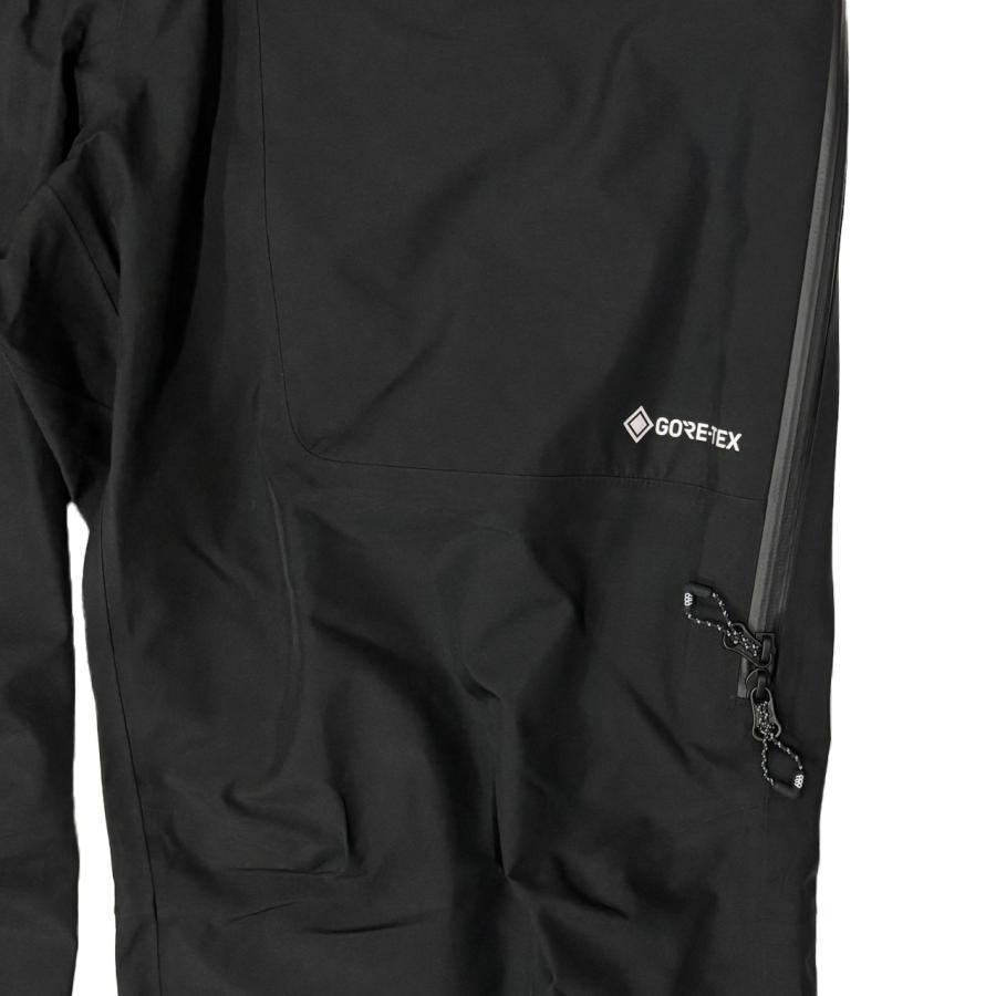 686 シックスエイトシックス MENS GORE-TEX 3L ATV BIB - BLACK ゴアテックス スノーボードウェア M5WN249-BLKの画像