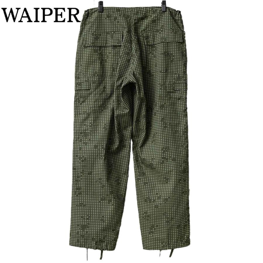 WAIPER.inc 実物 米軍 ナイトデザートカモ オーバーパンツ サイド